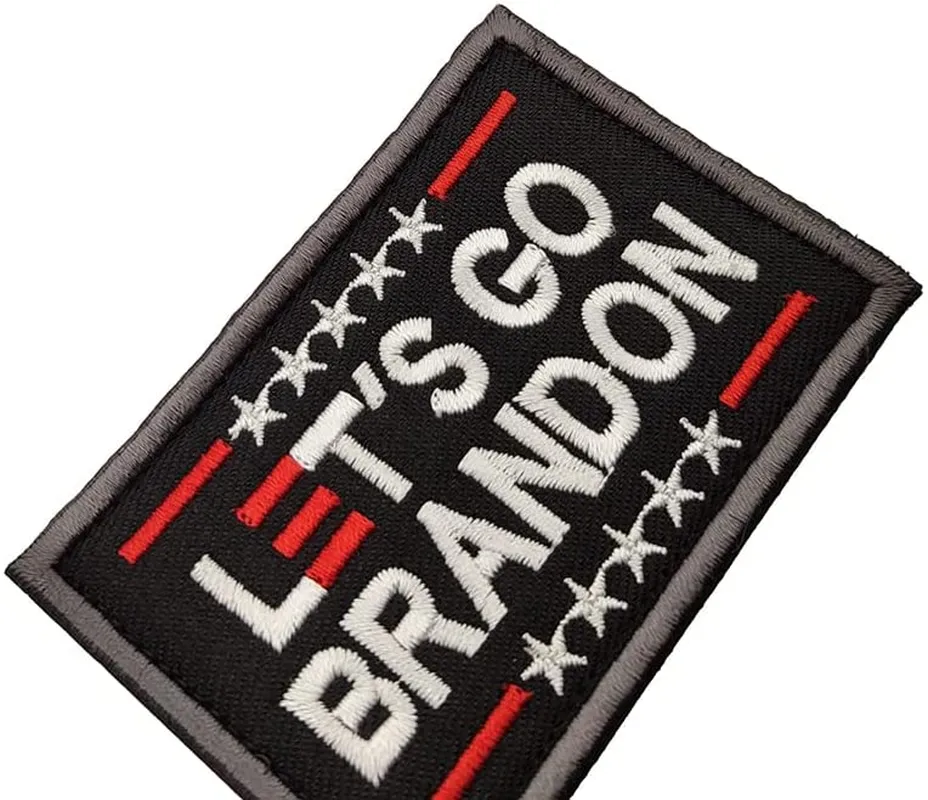 2 Lets Go Brandon Patches