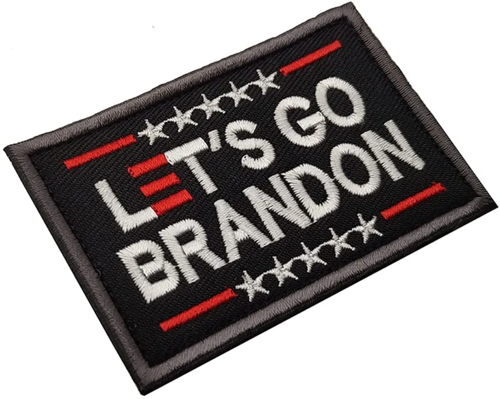 2 Lets Go Brandon Patches