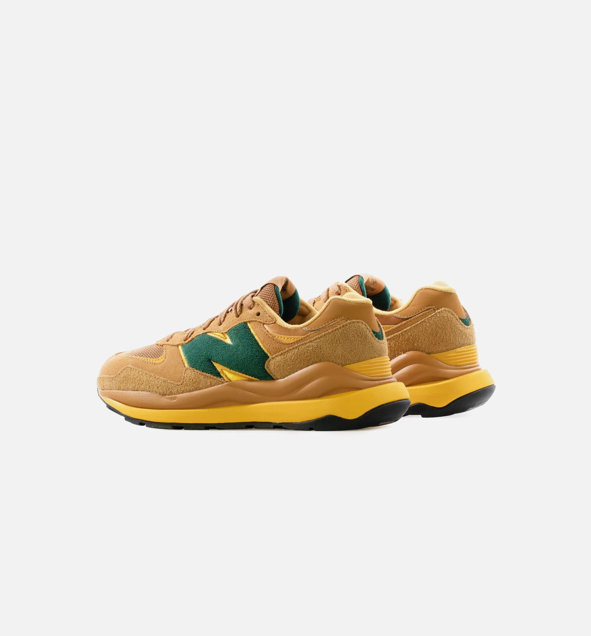 57/40 Wheat Mens Lifestyle Shoe - Wheat/Green