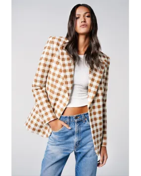 90's Blazer: Umber Check