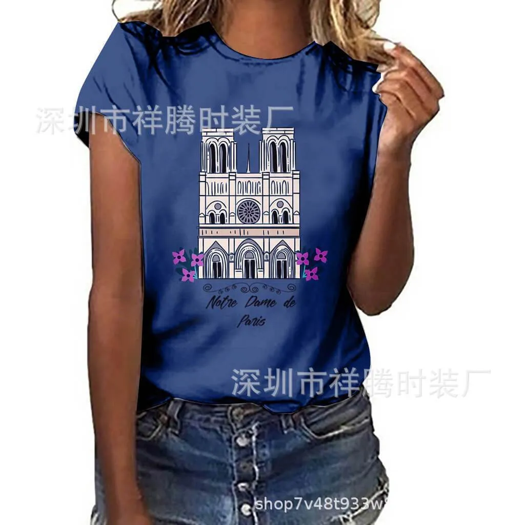 Architecture Print T-shirt