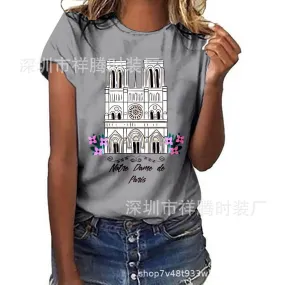 Architecture Print T-shirt