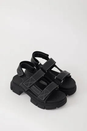 Black Chunky Sandal