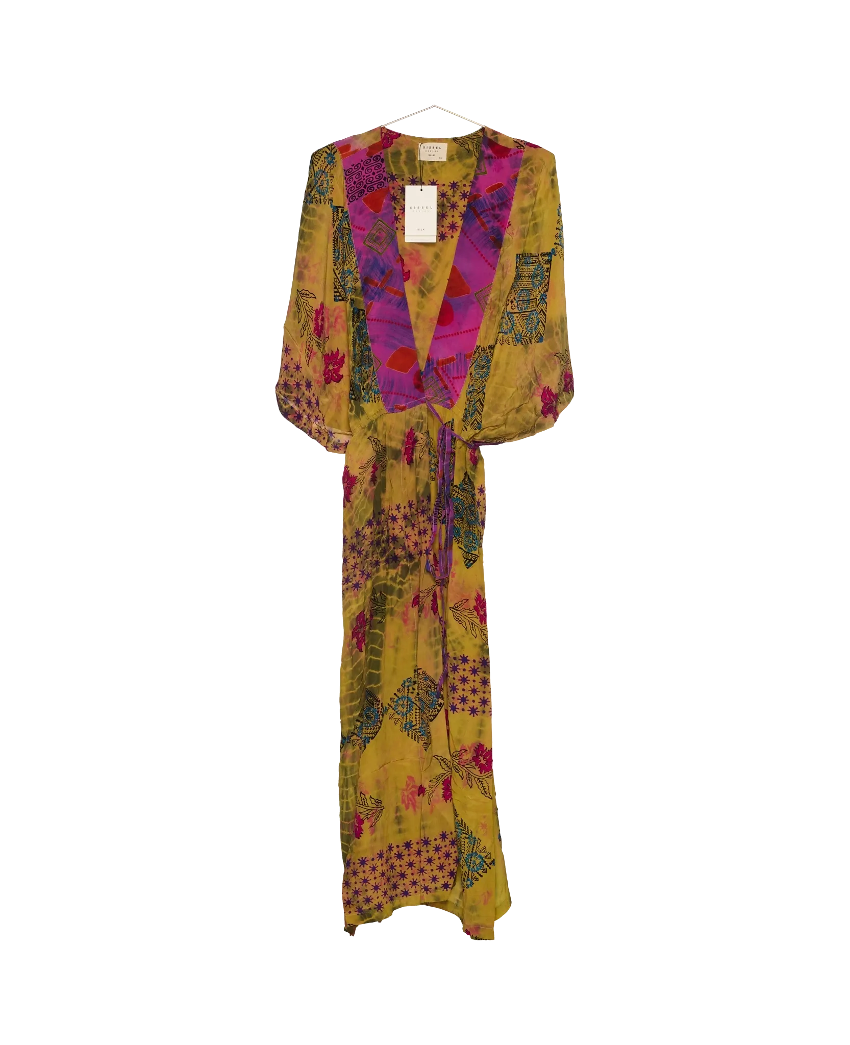 Brenda SILK Wrap Dress - No. 256