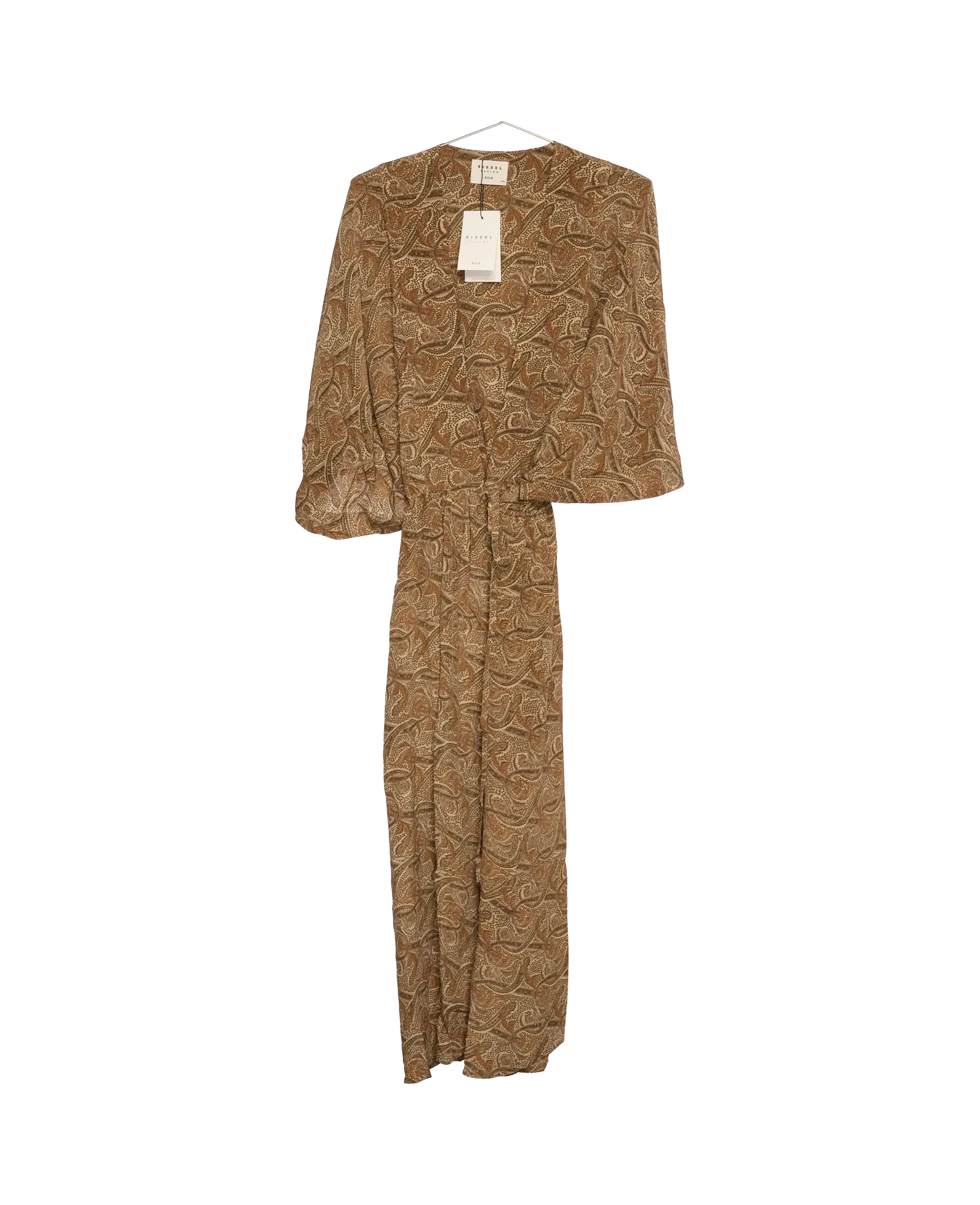 Brenda SILK Wrap Dress - No. 52