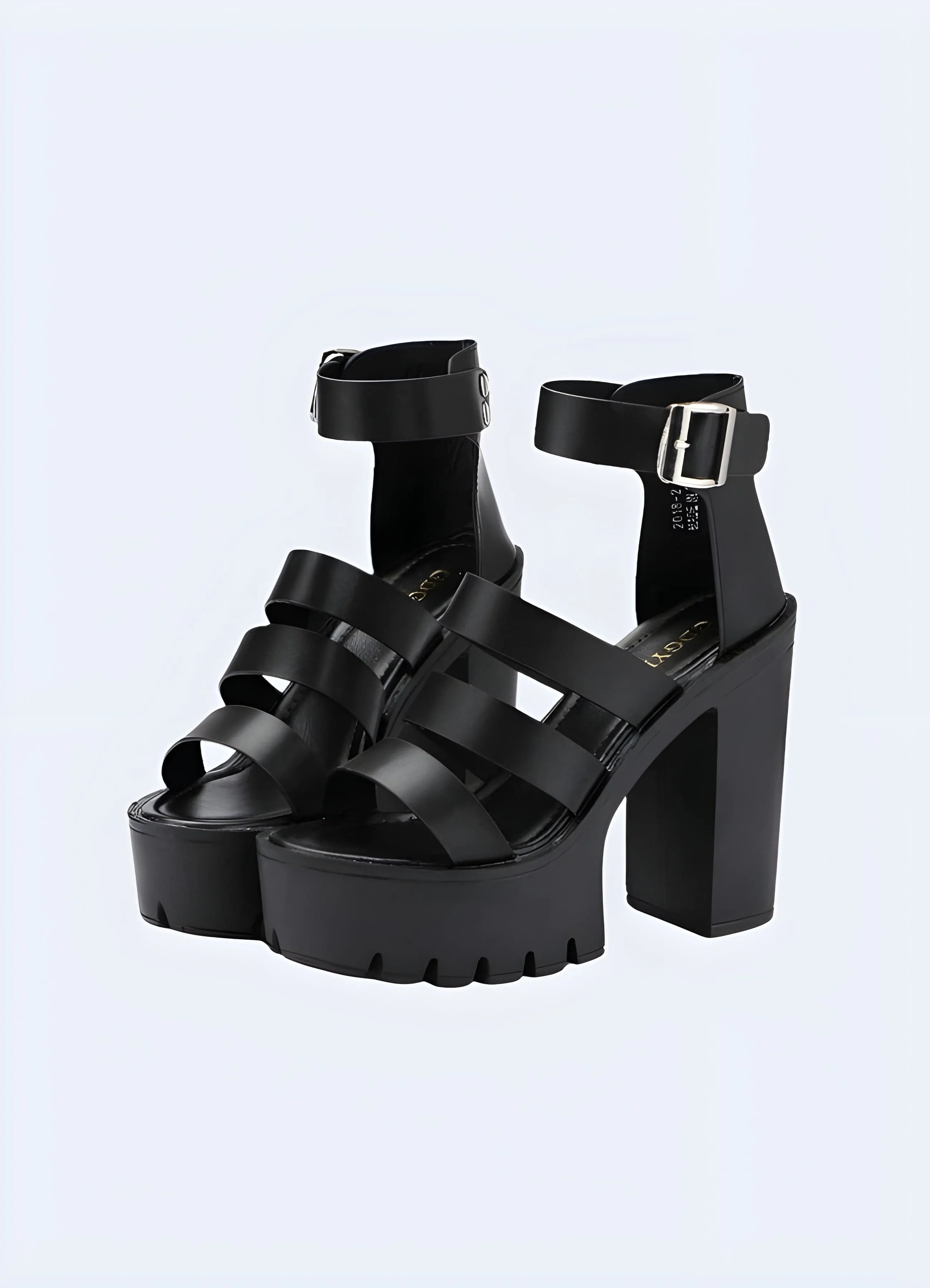 Chunky Sandals Ankle Strap