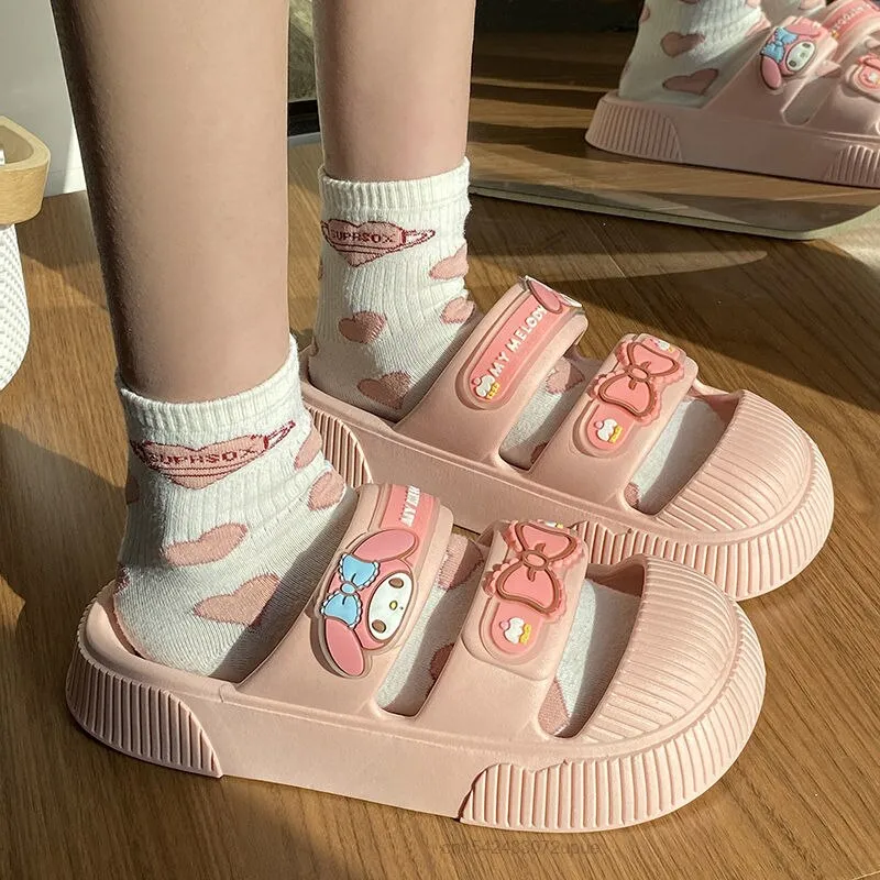 Chunky Sanrio Strap Sandals