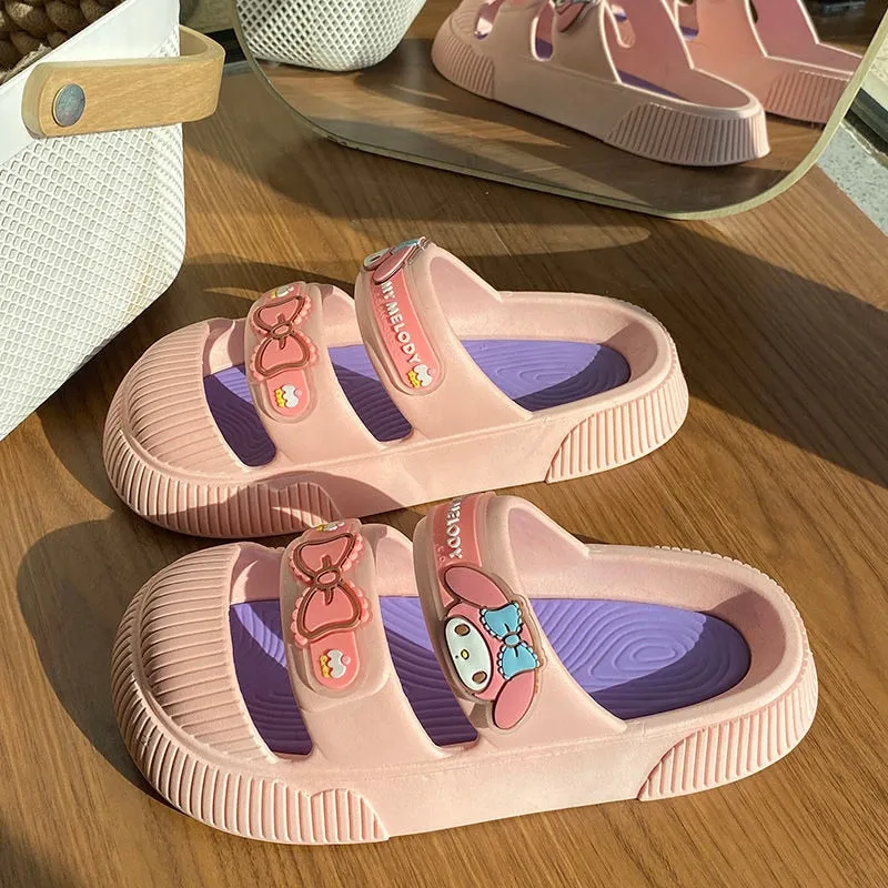 Chunky Sanrio Strap Sandals