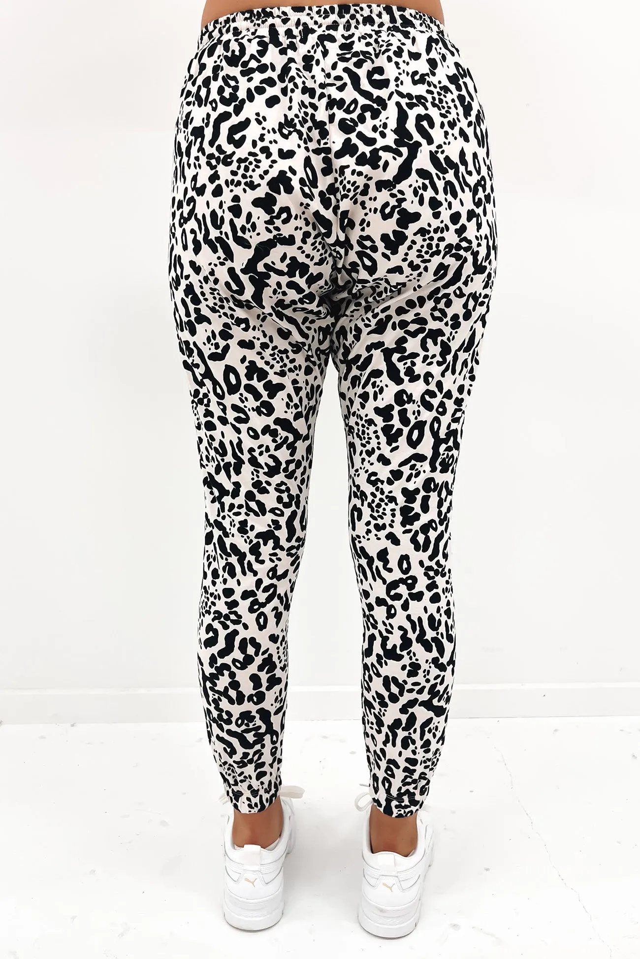 Comeback Pant Creme Leopard