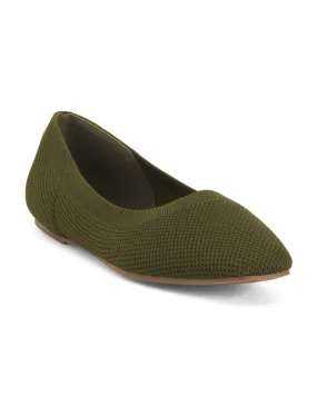 CUSHIONAIRE Selfie Comfort Ballet Flats