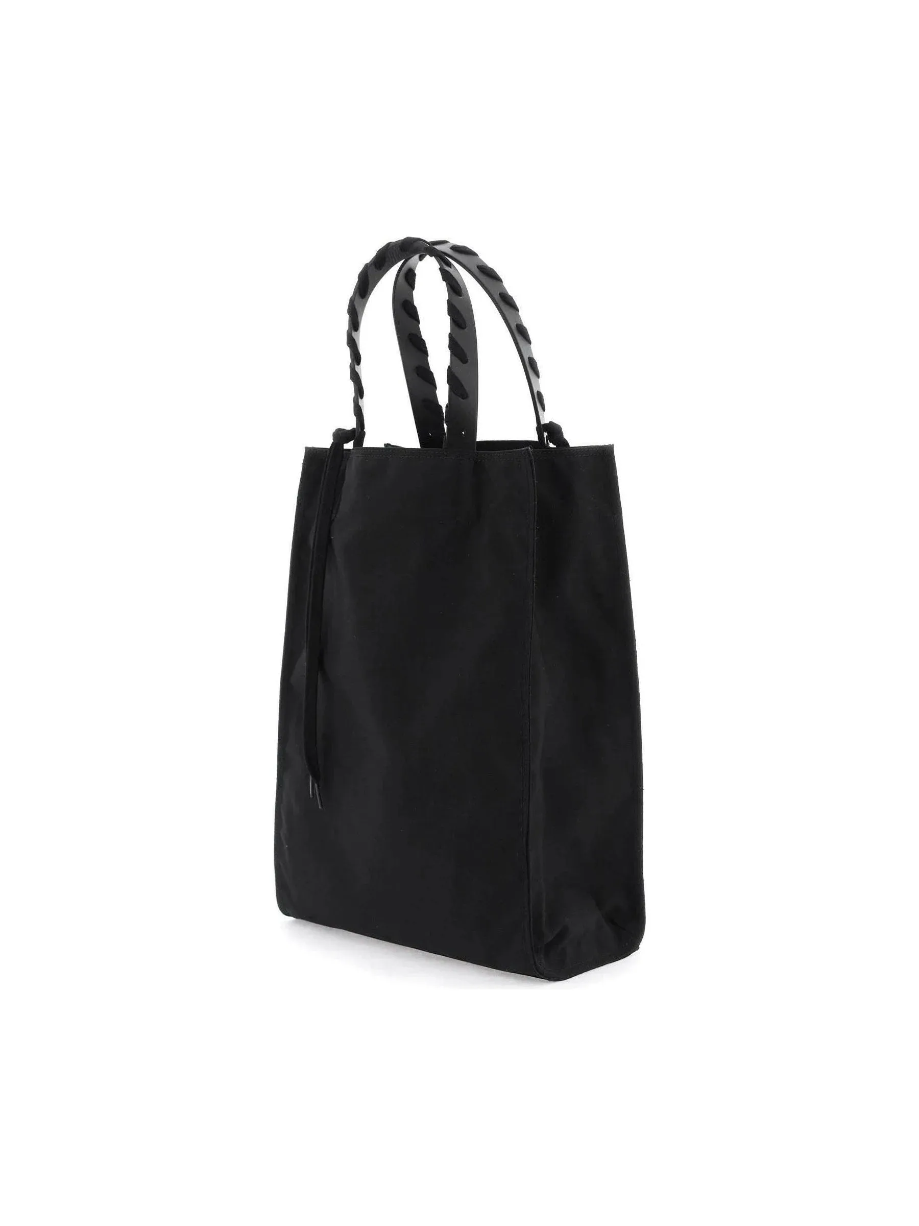 Embroidered Logo Canvas Tote