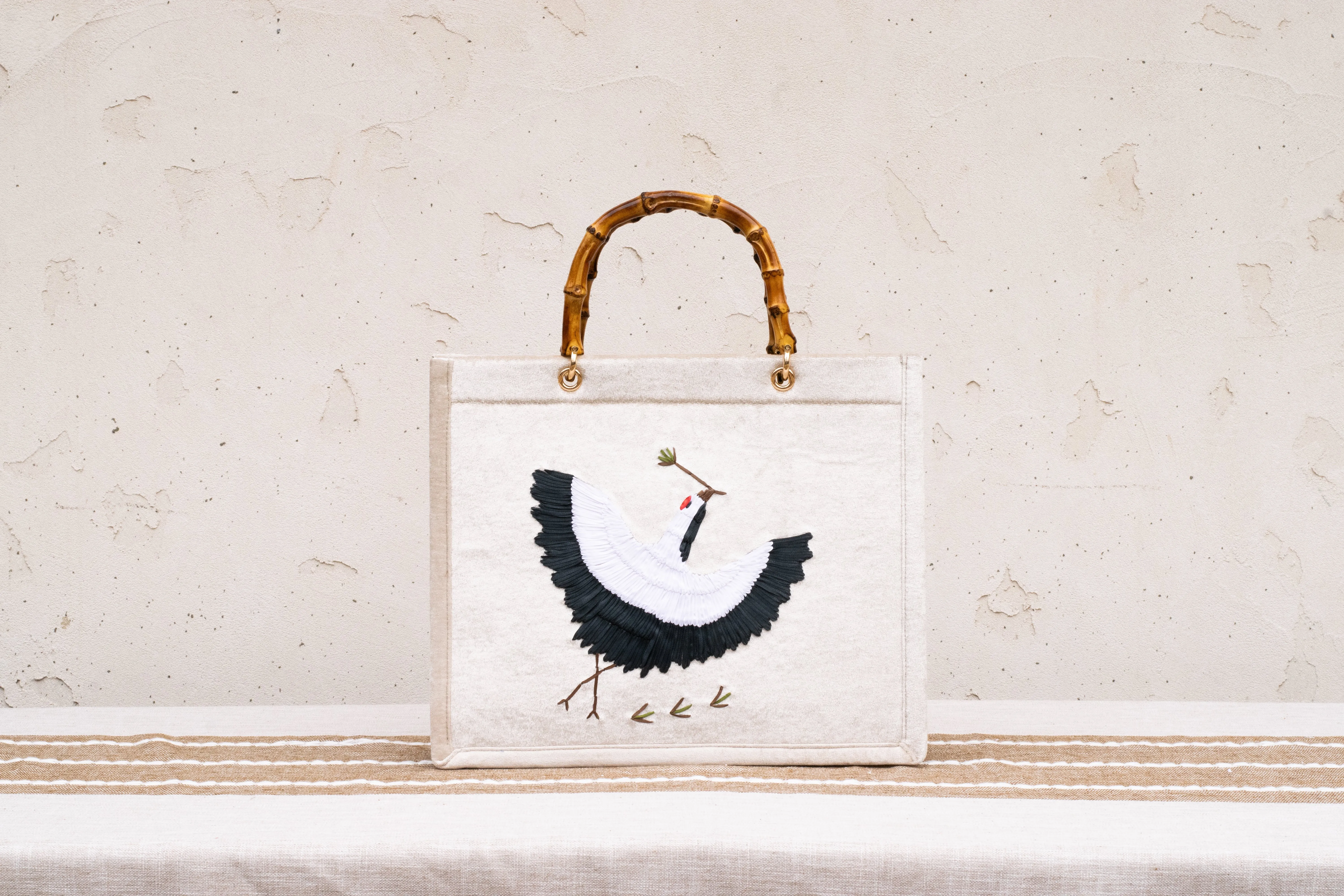 Embroidered Tote