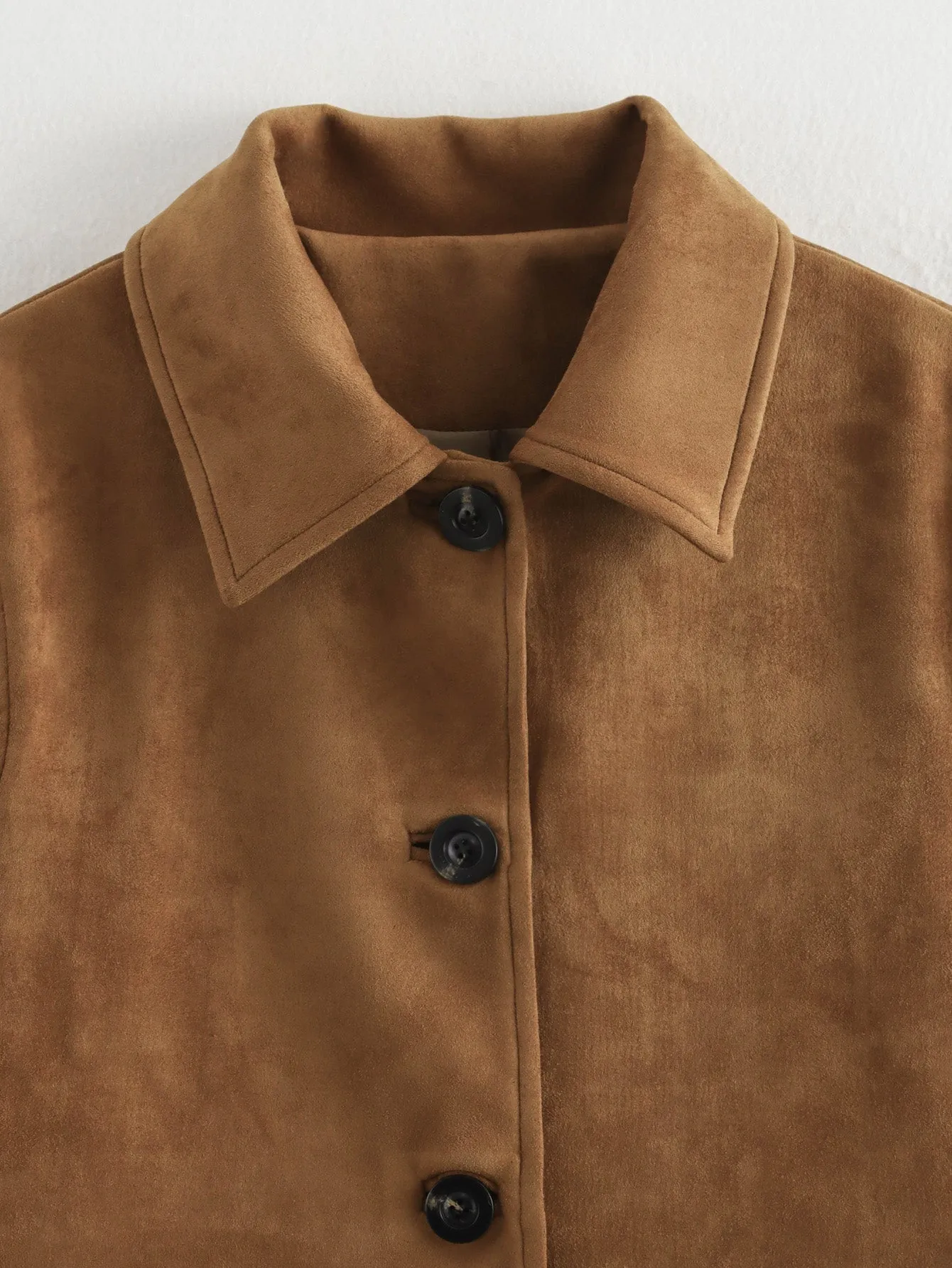 Emery Suede Pocket Jacket