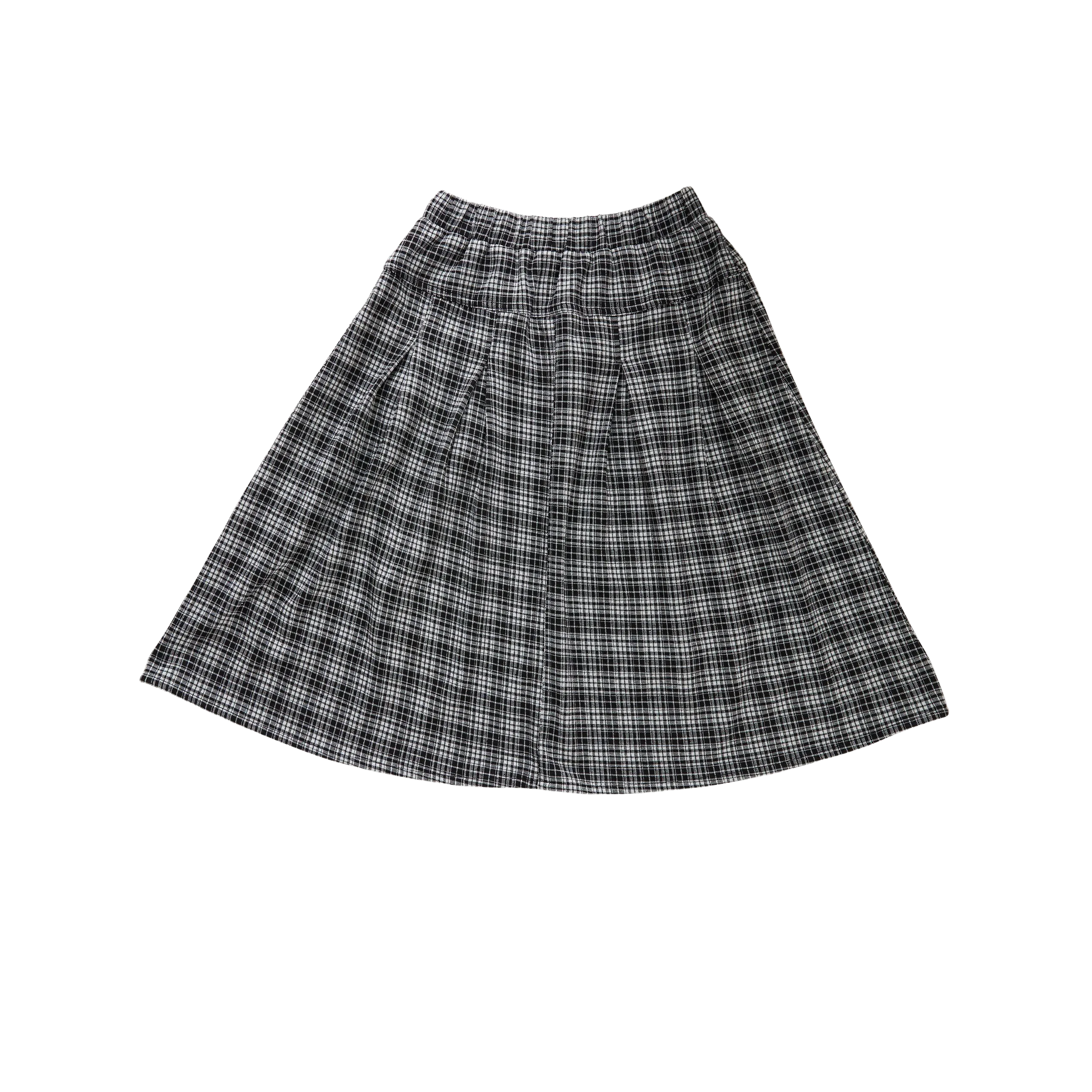 HG404-PLAID SKIRT