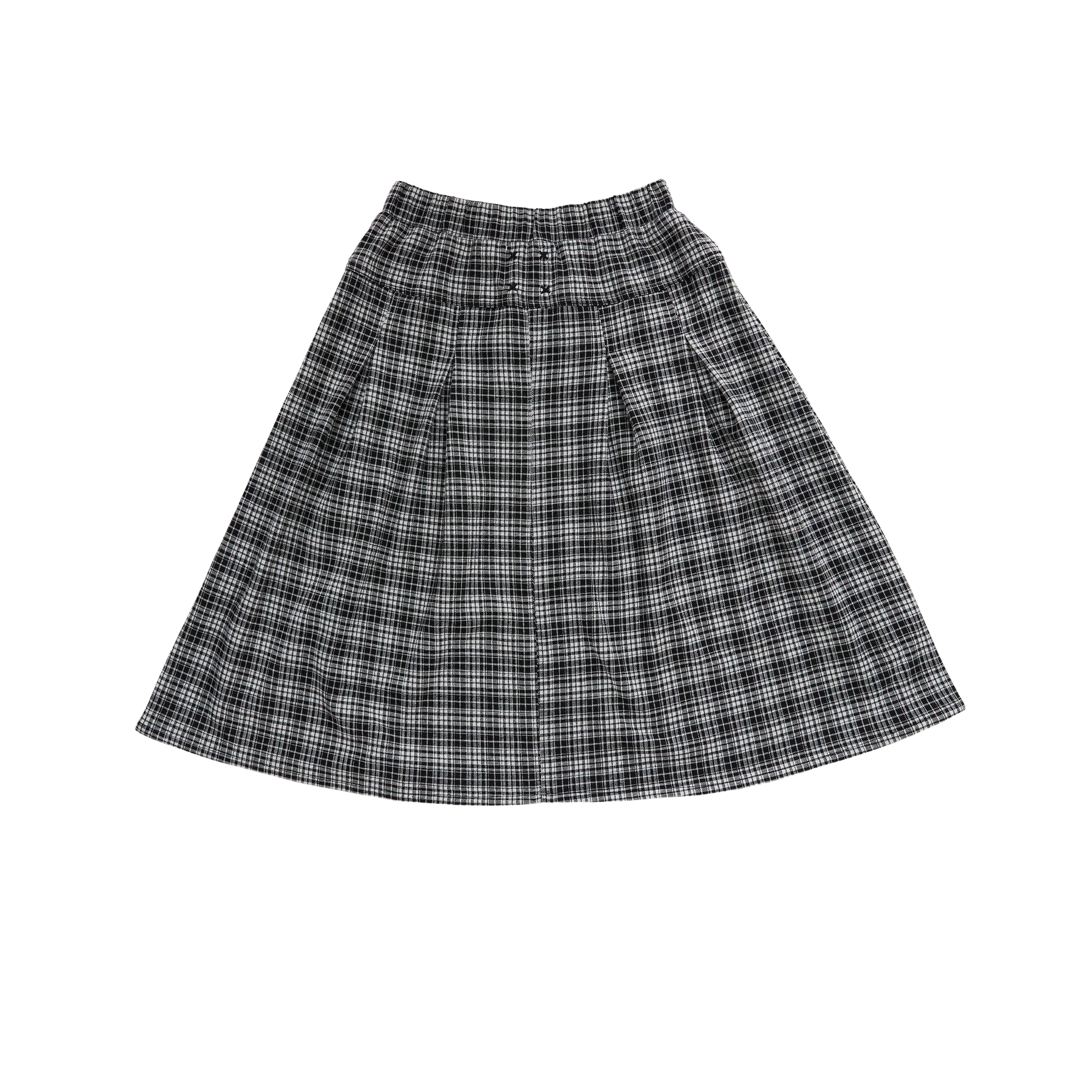 HG404-PLAID SKIRT