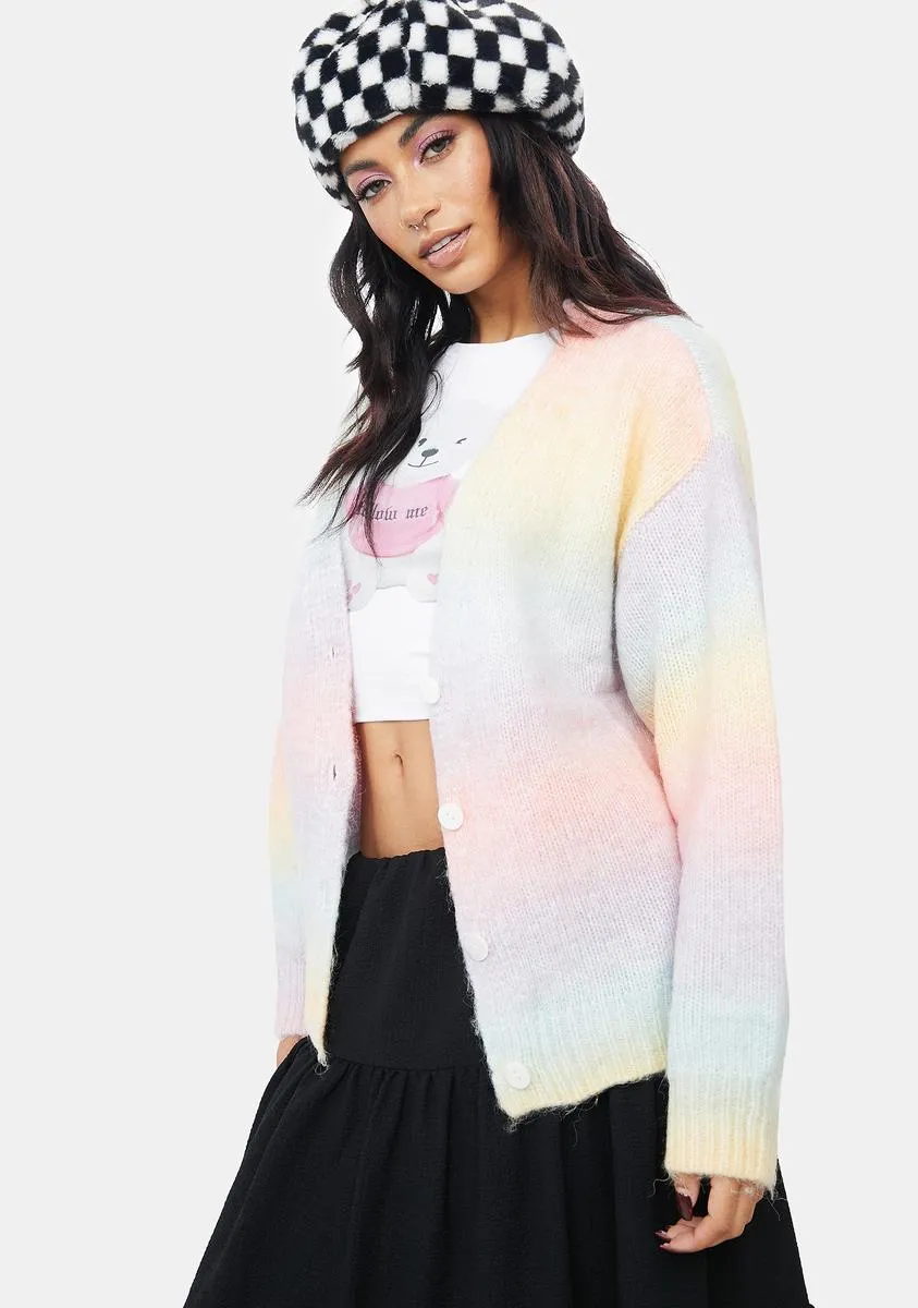 How Mad Is That Pastel Cardigan