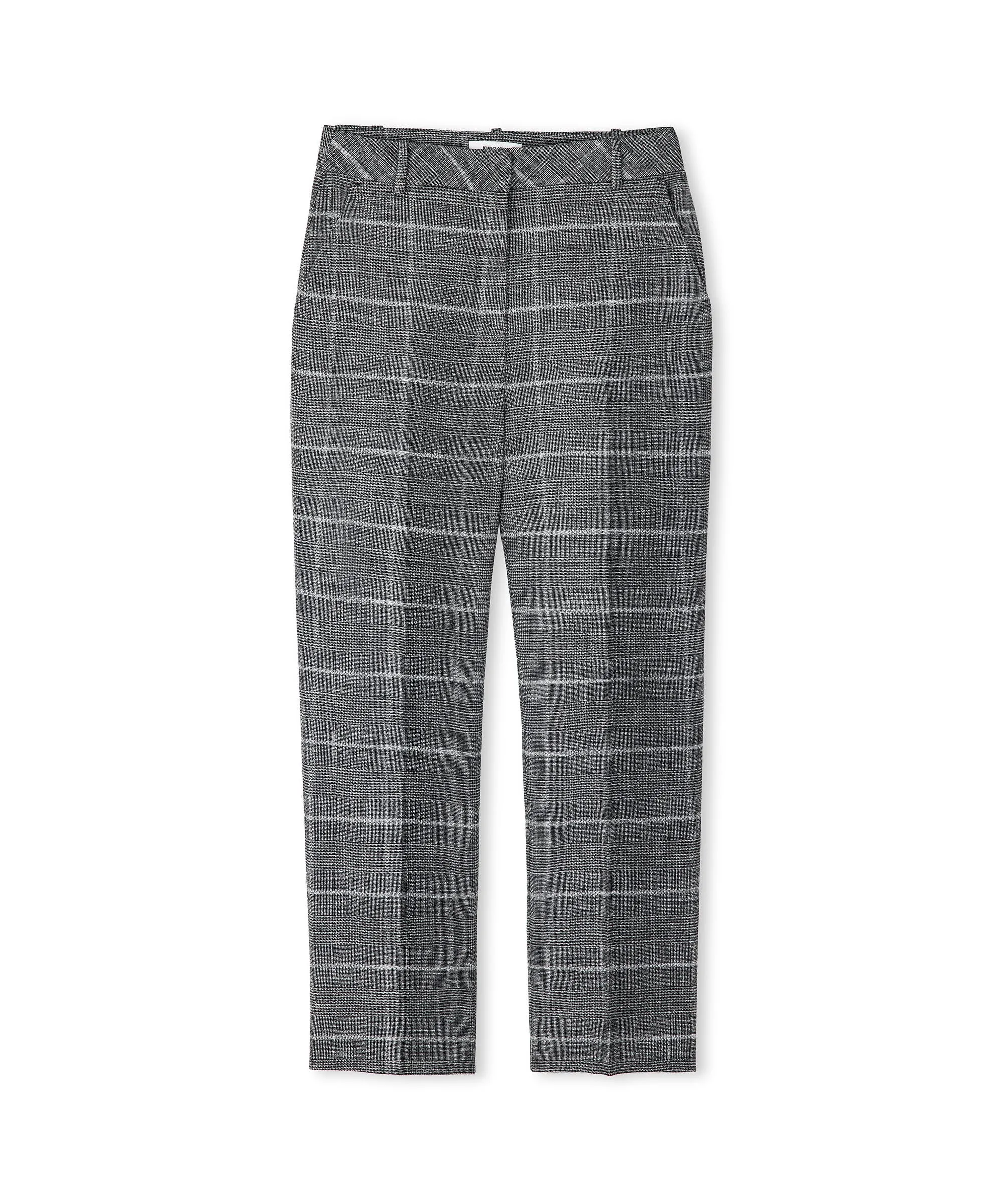 Ipekyol Plaid Pattern Trousers Grey