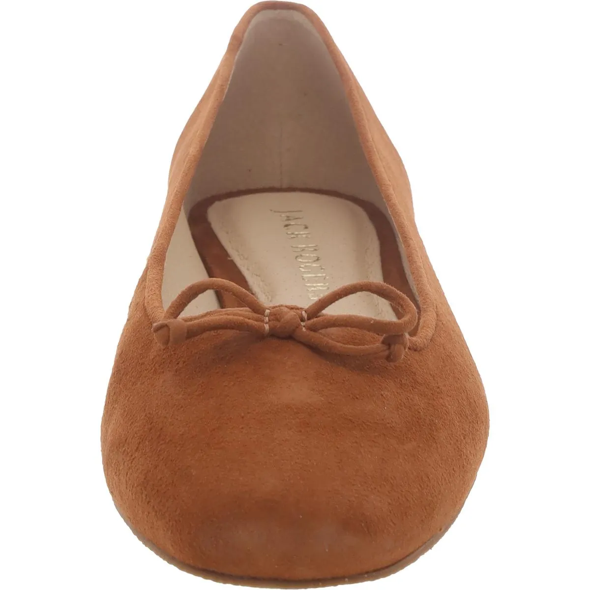 Jack Rogers Womens Kenlyn Ballet Suede Flat Ballet Flats