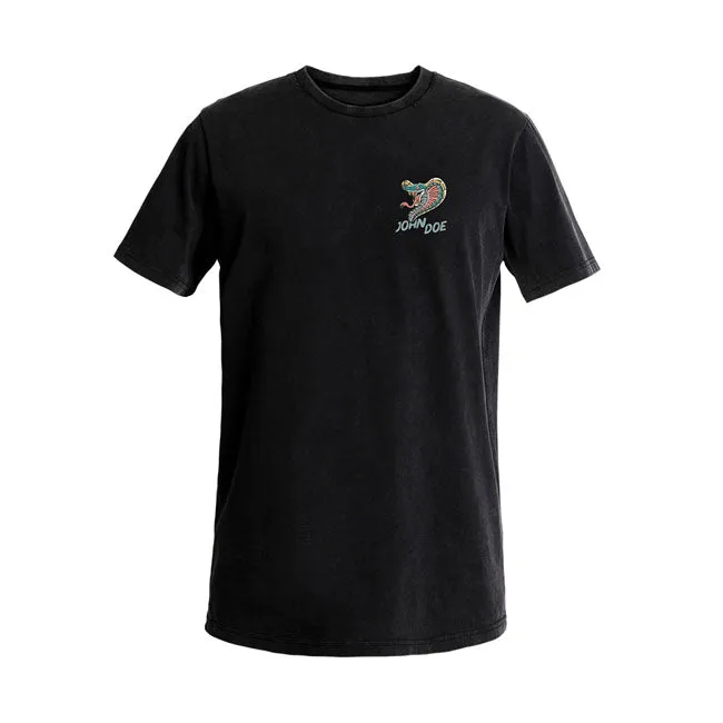 John Doe Snake II T-Shirt Black