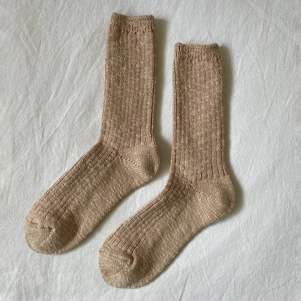 Le Bon Shoppe Peachy Keen Cottage Socks