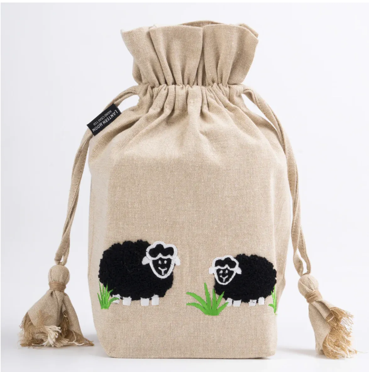 Meadow Drawstring Sheep Bag | Lantern Moon