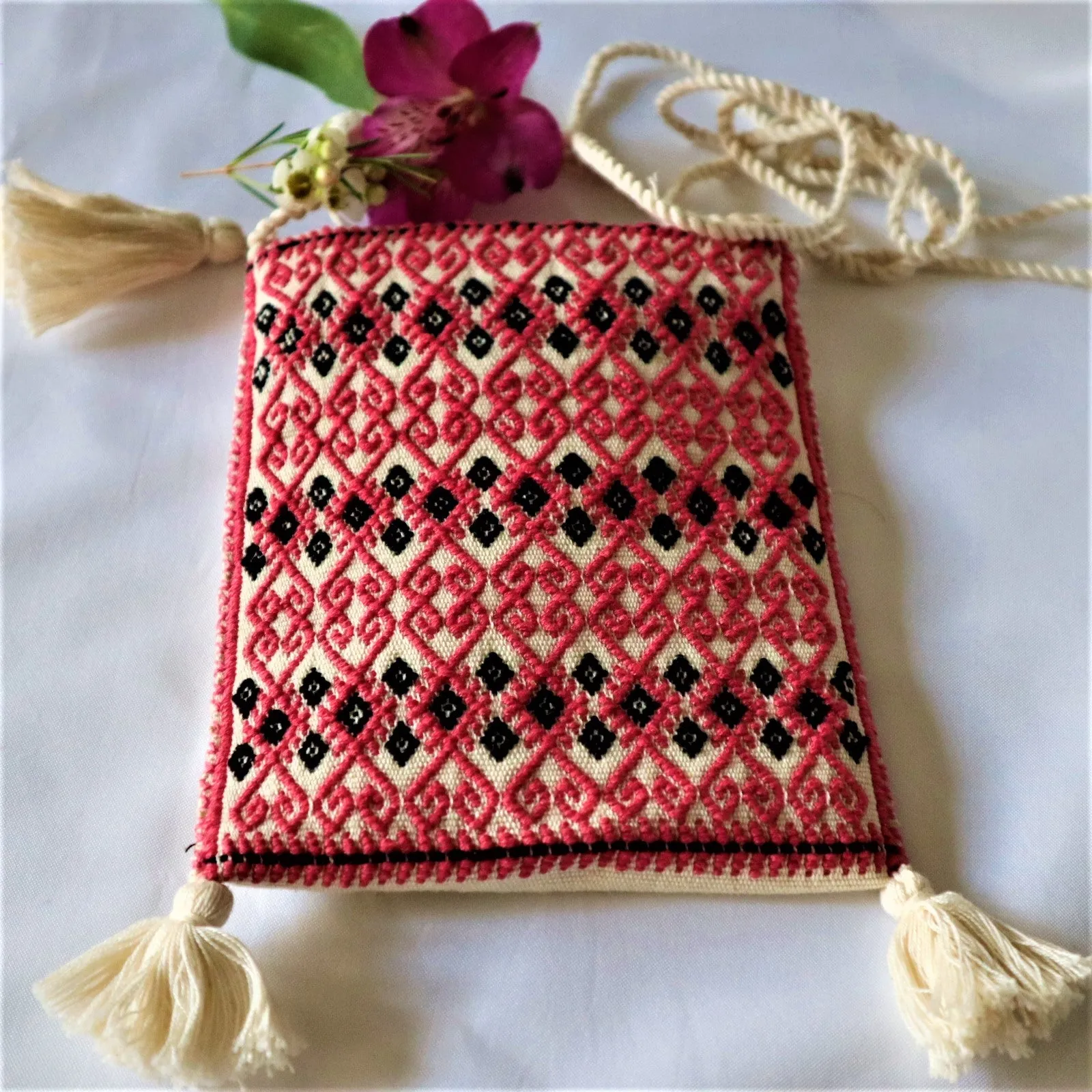 Mexican Loom Woven Cellphone Carriers