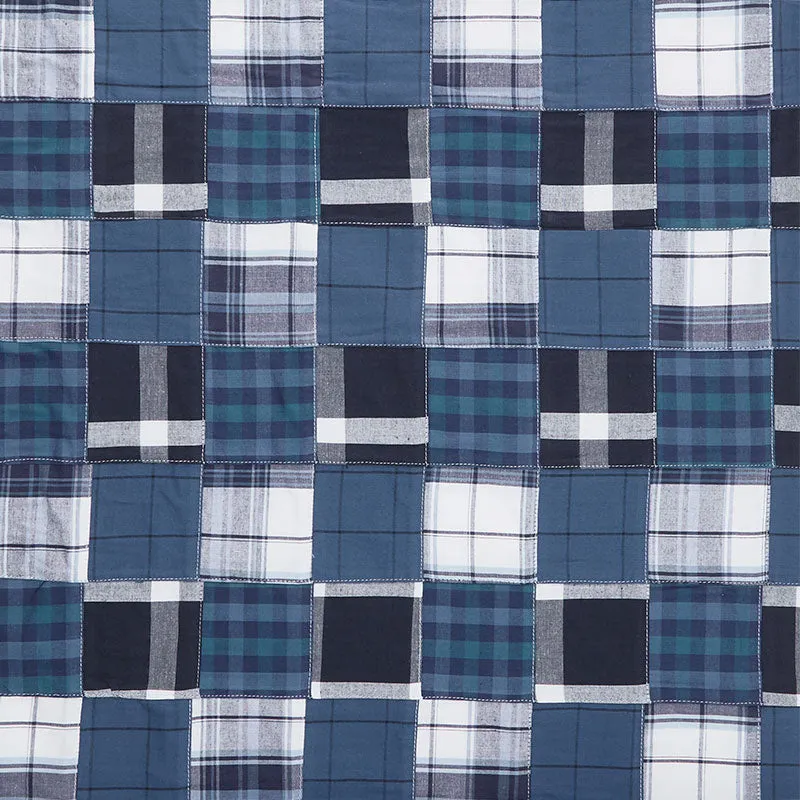 Nantucket - Ultra Marine Patchwork Yardage