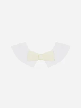 Organic Cotton Bow Tie Collar | Lemon