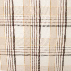 Plaid jacketing - LUMBERJACK - Beige