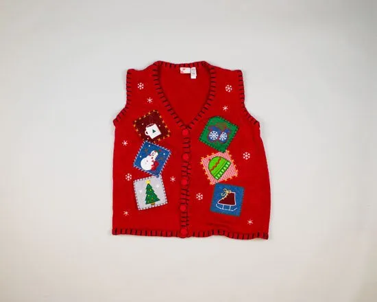 Six Patches-Small Christmas Sweater