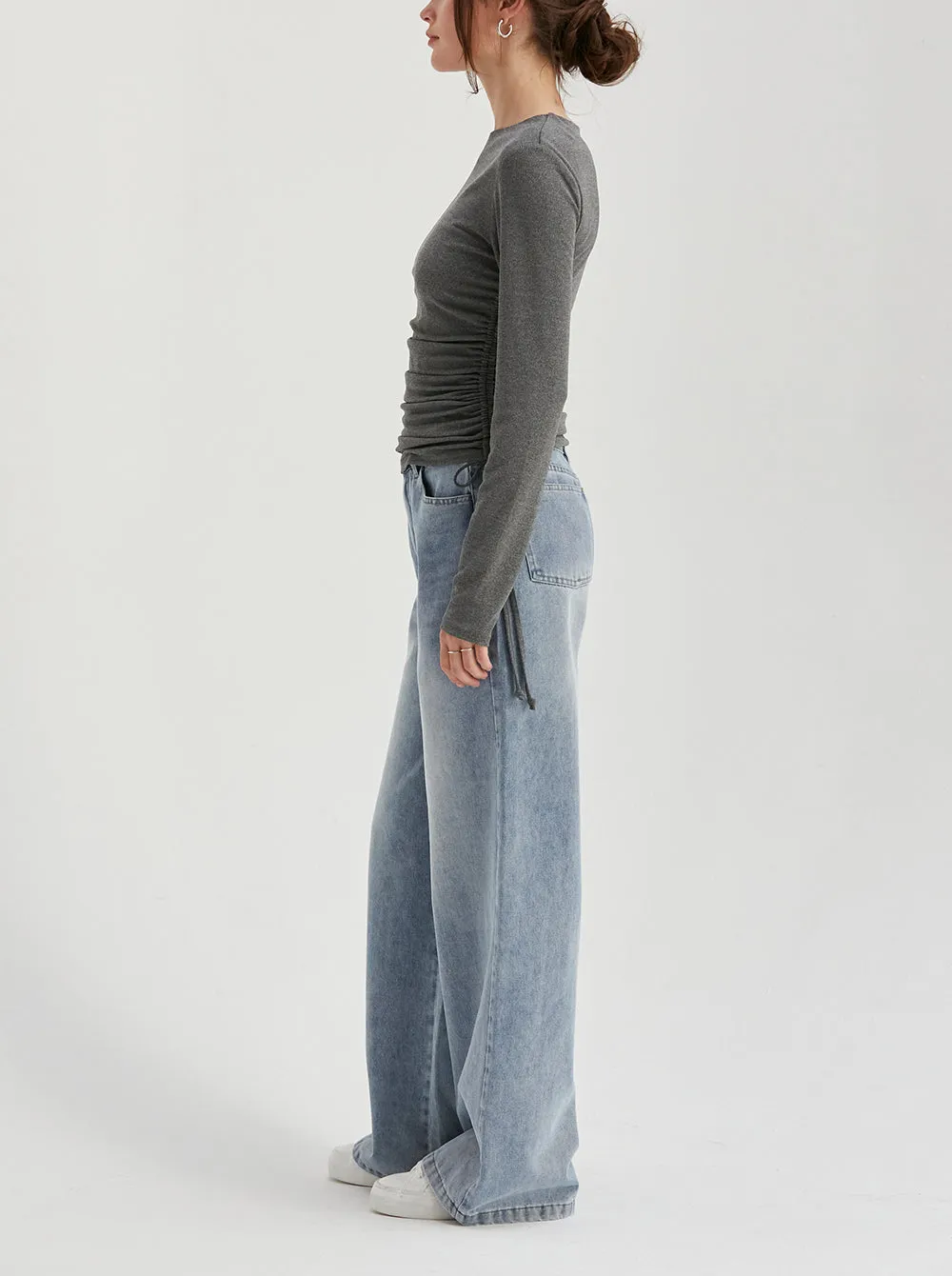 Slouchy Denim Jeans