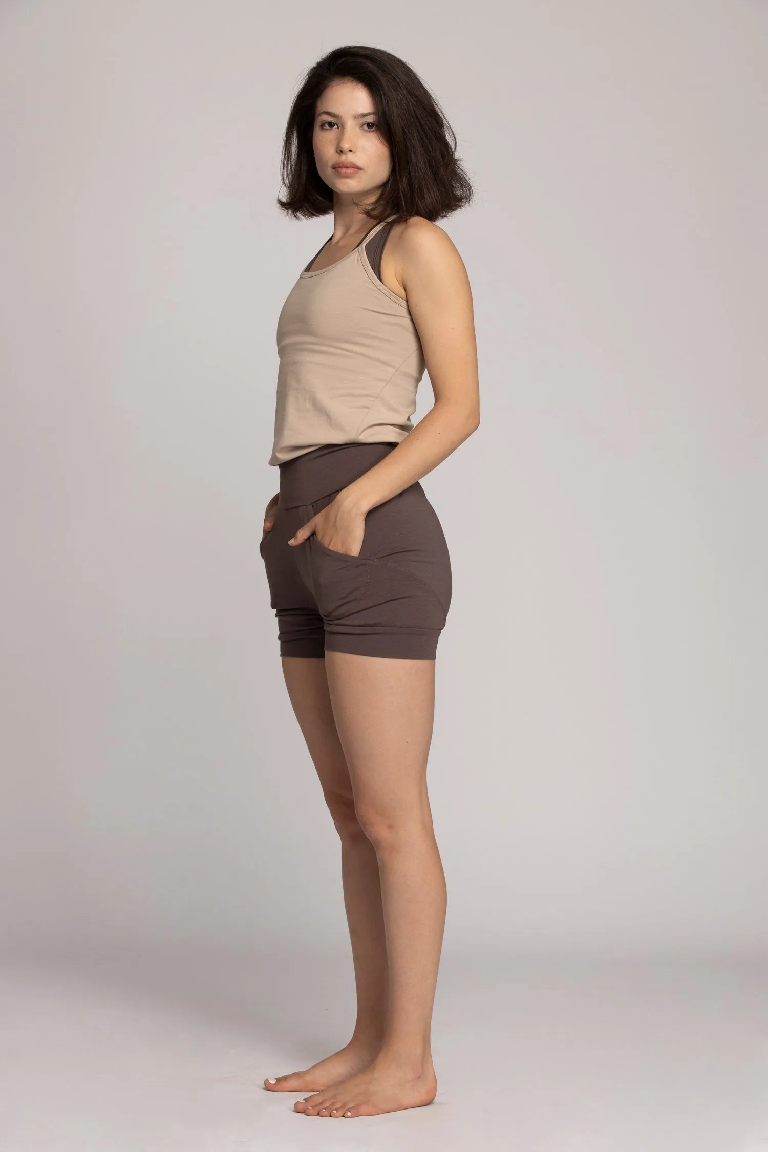 Slouchy Yoga Shorts