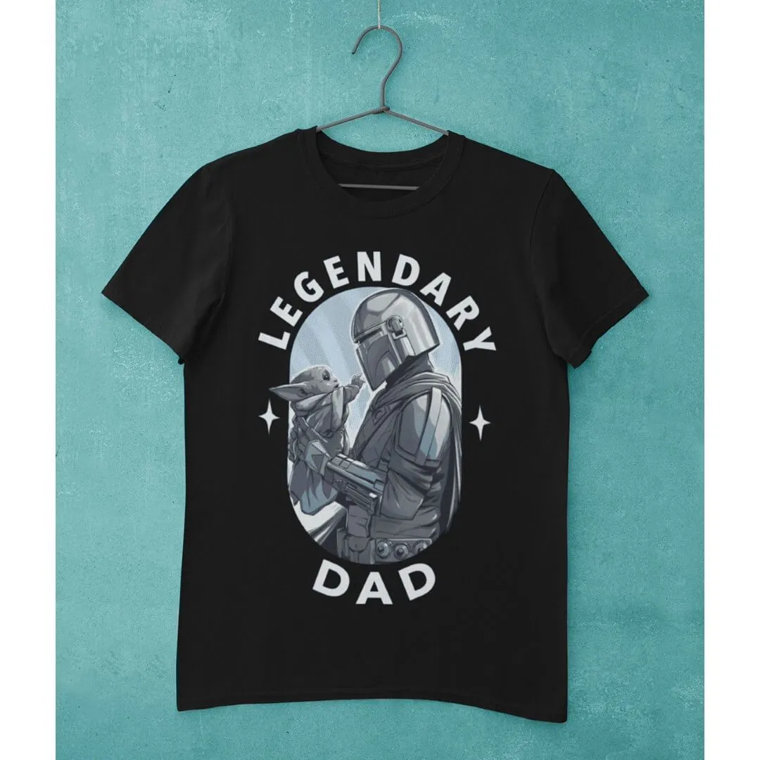 Star Wars The Mandalorian Mandalorian Dad T-Shirt