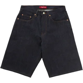 Supreme Rigid Selvedge Indigo Baggy Denim Shorts