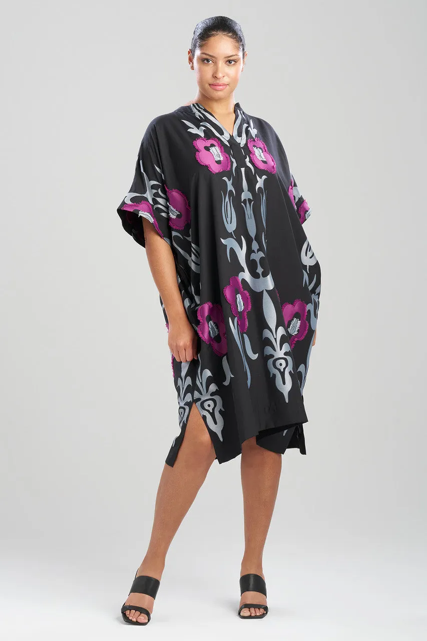 Suzani Jacquard Oversized Caftan Dress