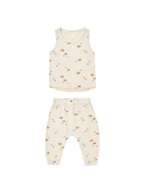 Tank   Slouch Pant Set - Fish