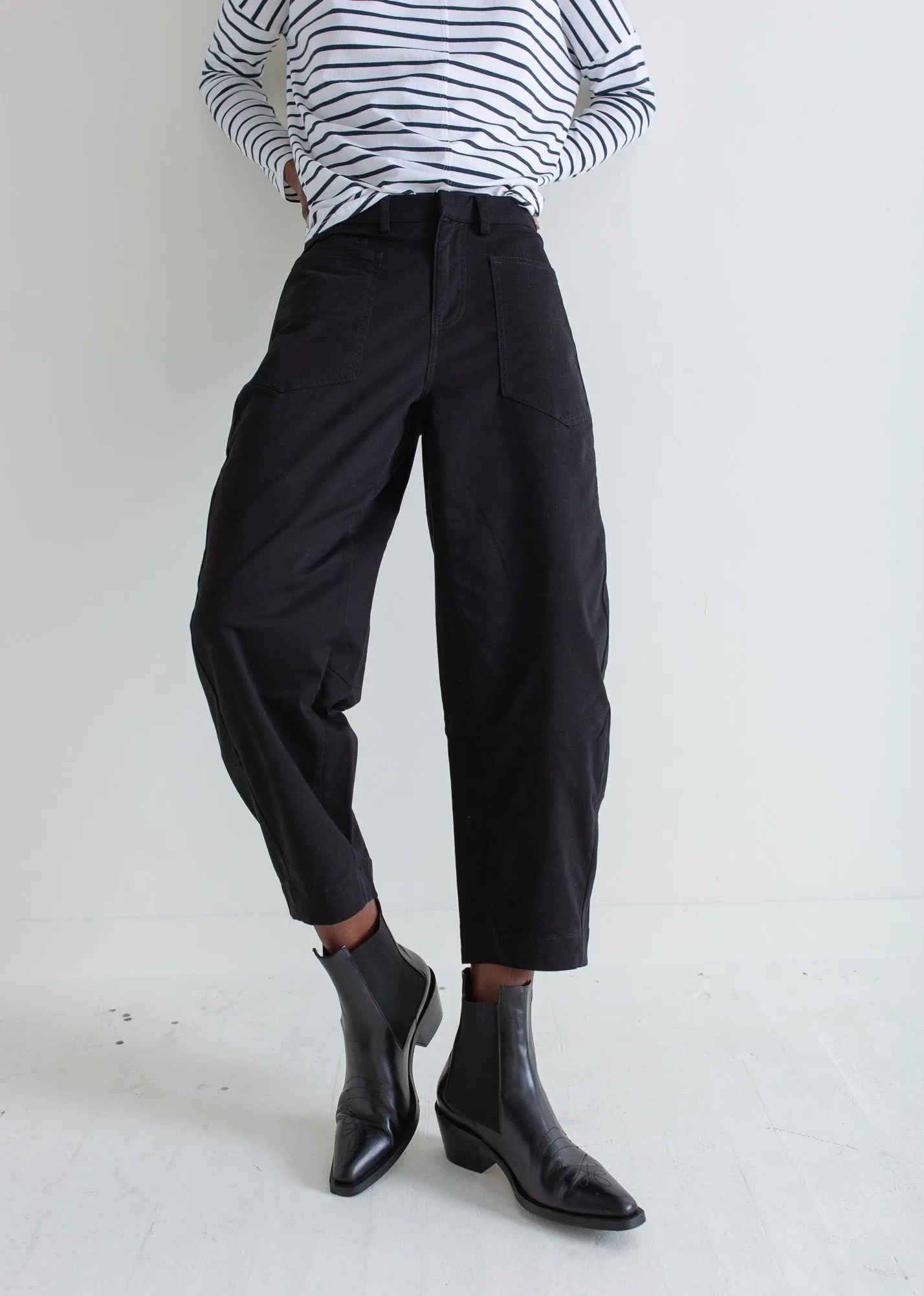 The Slouchy Soft Twill Pants