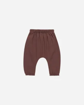 Woven Pant - Plum