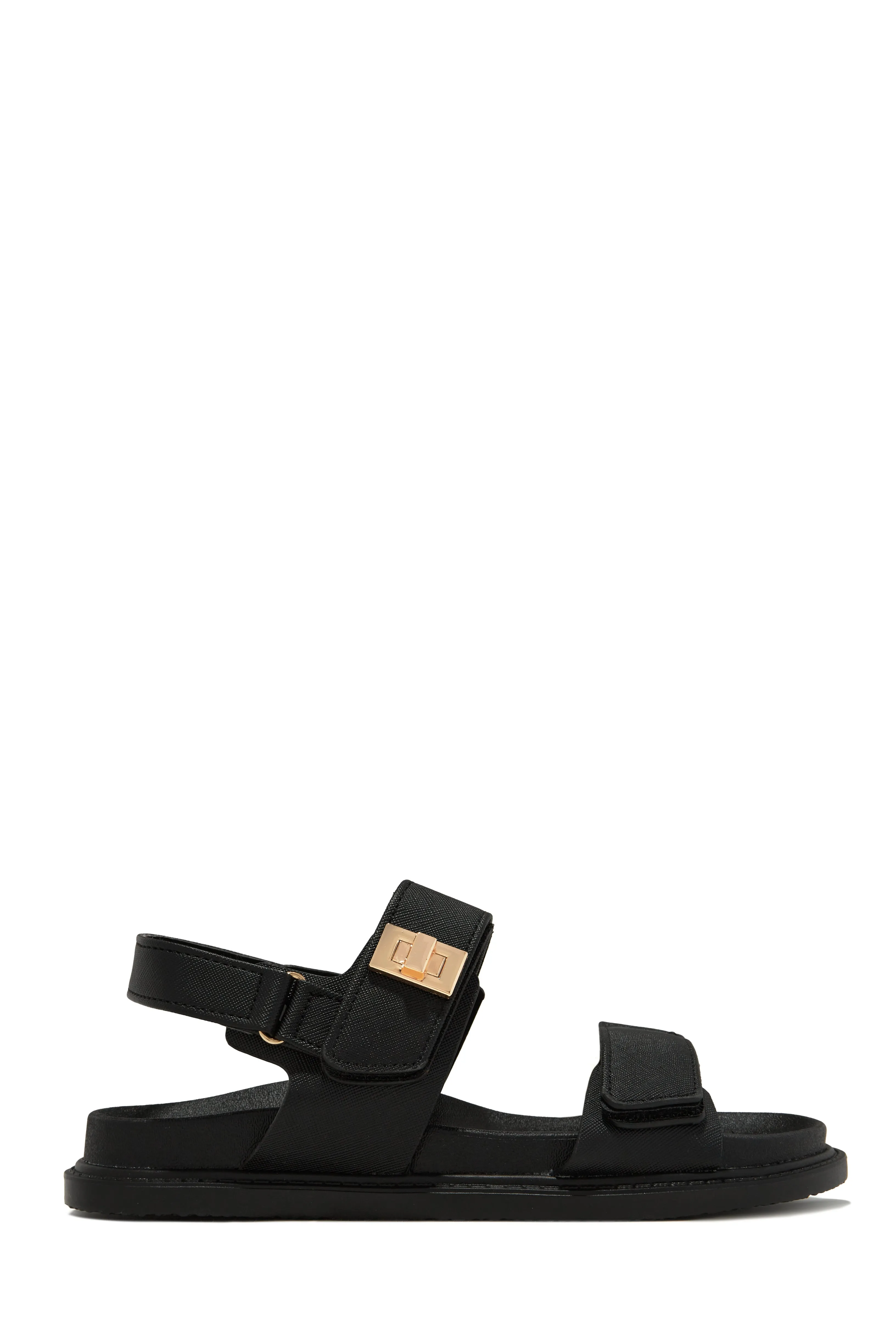 Zaree Chunky Sandals - Black